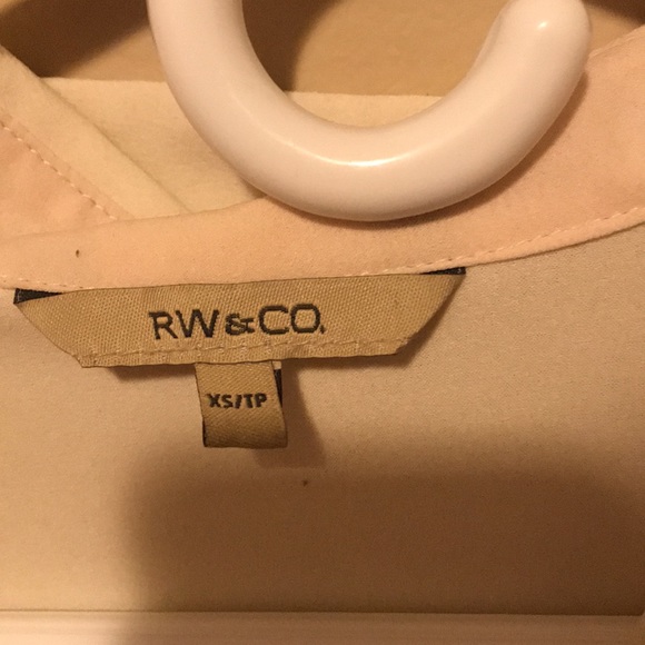 Rw&Co women’s white blouse - Picture 2 of 5